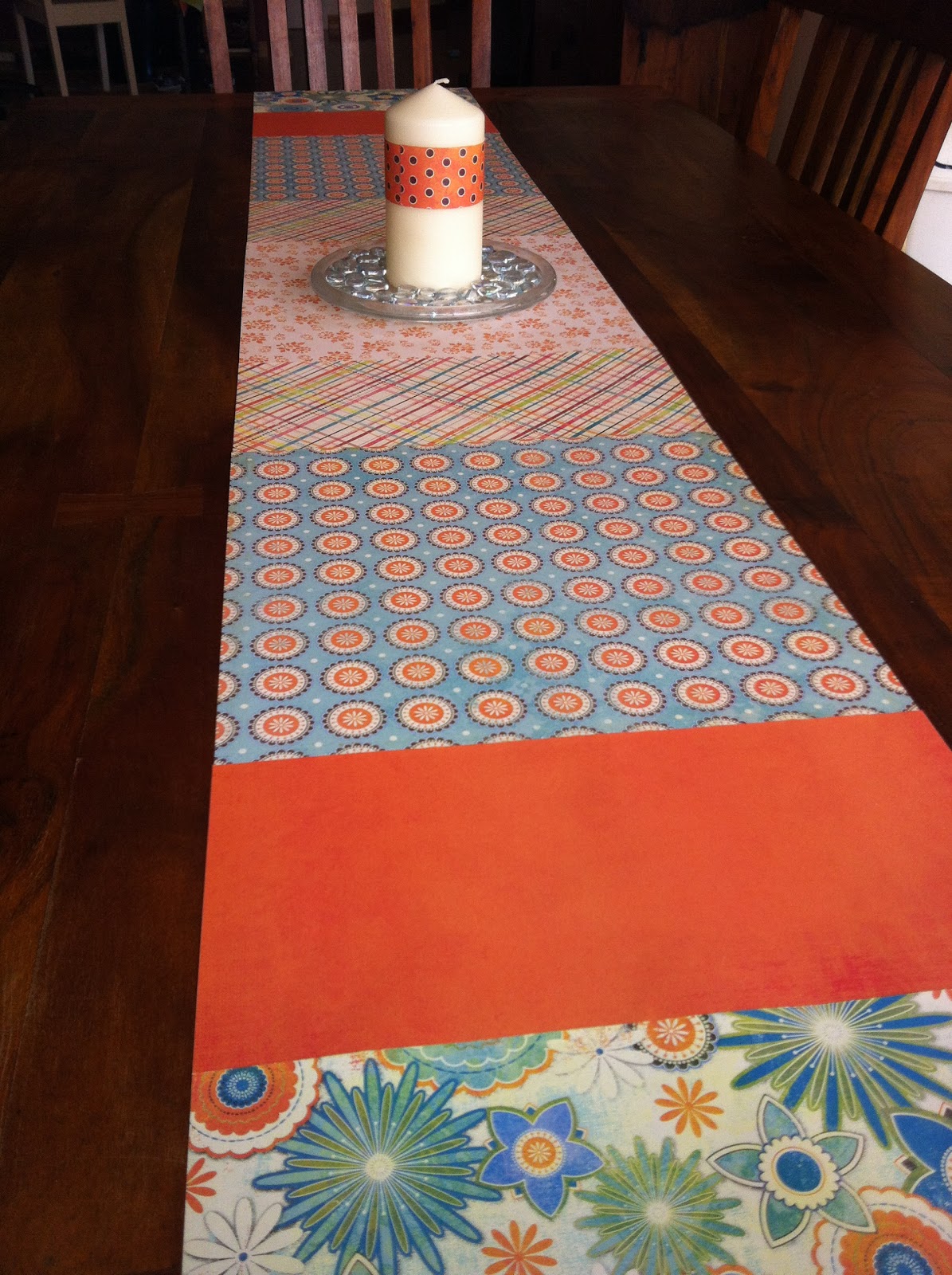 Three Between Toddler & Teen Simple Scrapbook Paper Table Decorations